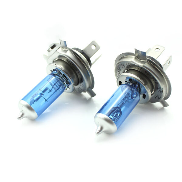 Set 2 becuri Halogen H4 12V 55W Carguard, +100% intensitate, Long Life - imagine 3