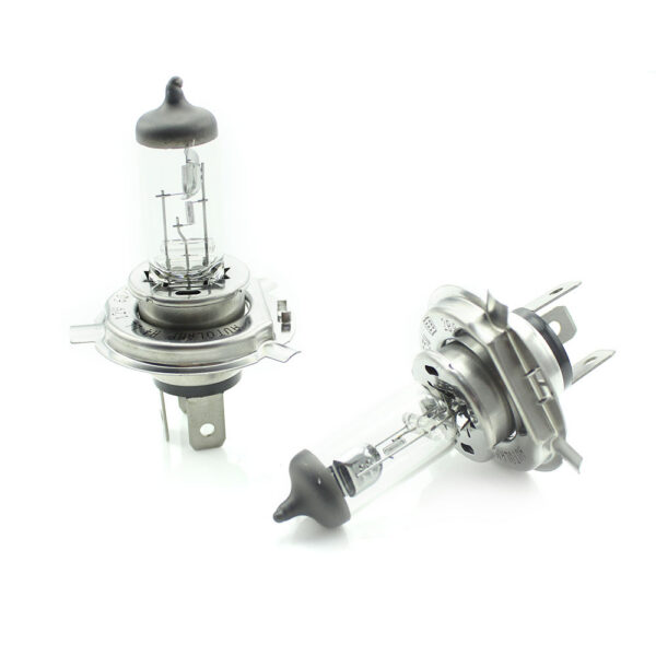 Set 2 becuri Halogen H4 12V 55W Carguard, +50% intensitate, Long Life - imagine 2