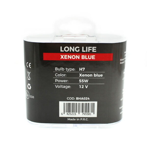Set 2 becuri Halogen H7 12V 55W Carguard, +100% intensitate, Long Life - imagine 5
