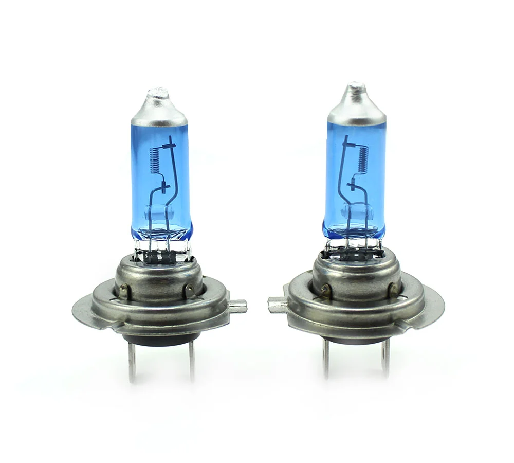 Set 2 becuri Halogen H7 12V 100W Carguard, +130% intensitate, Long Life