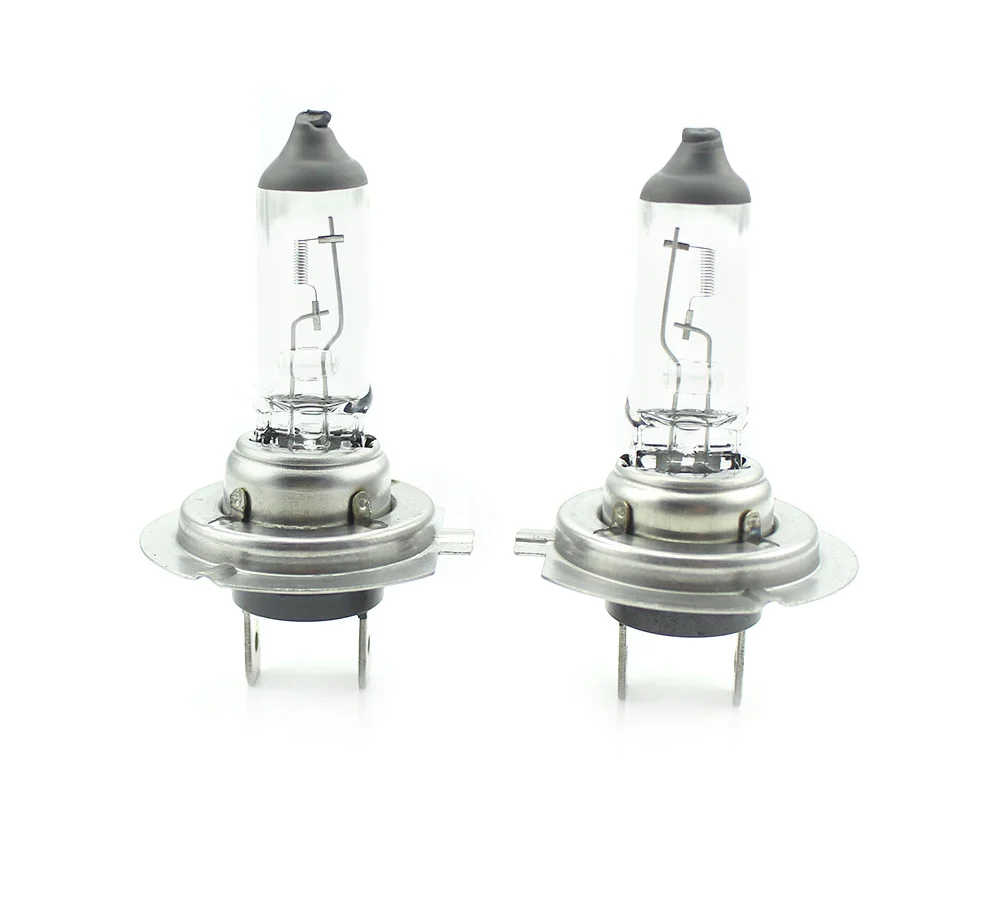 Set 2 becuri Halogen H7 12V 55W Carguard, +50% intensitate, Long Life