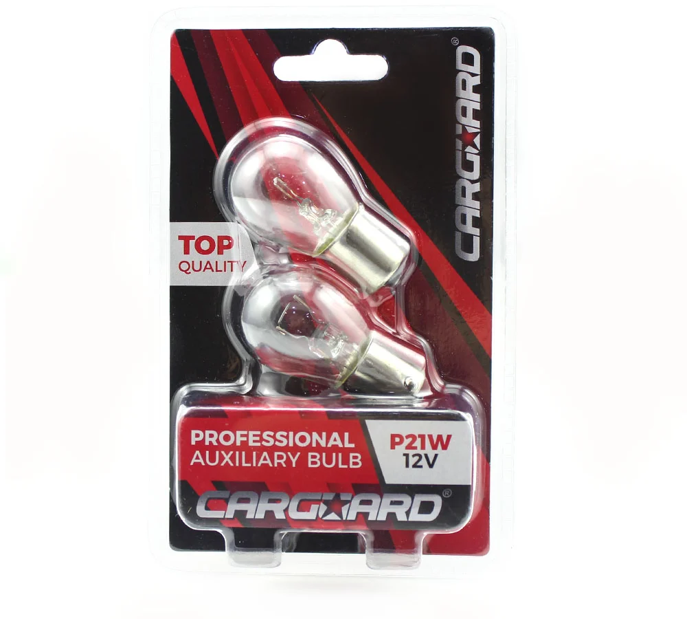 Set 2 becuri auto P21W, incolor, Carguard