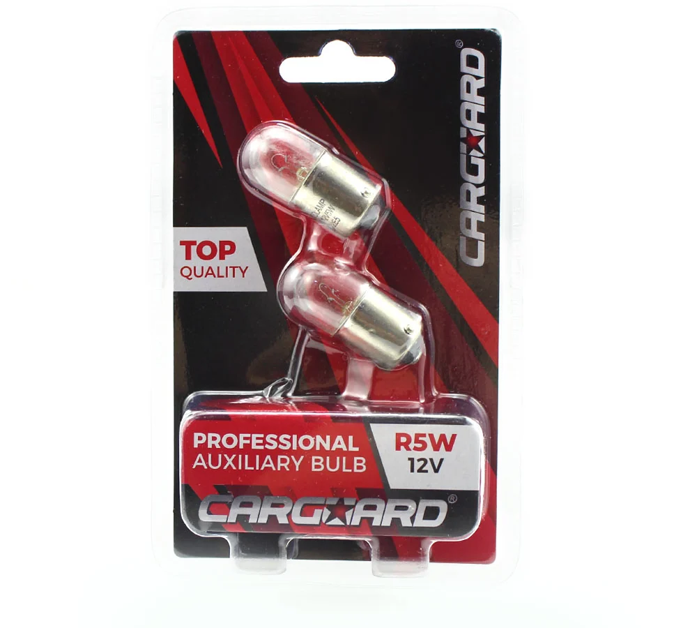 Set 2 becuri auto R5W 12V 5W, Carguard
