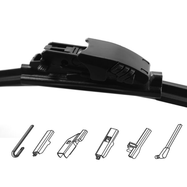 Stergator profesional Carguard, 16" 40 cm, multiadaptor ALL IN ONE - imagine 2