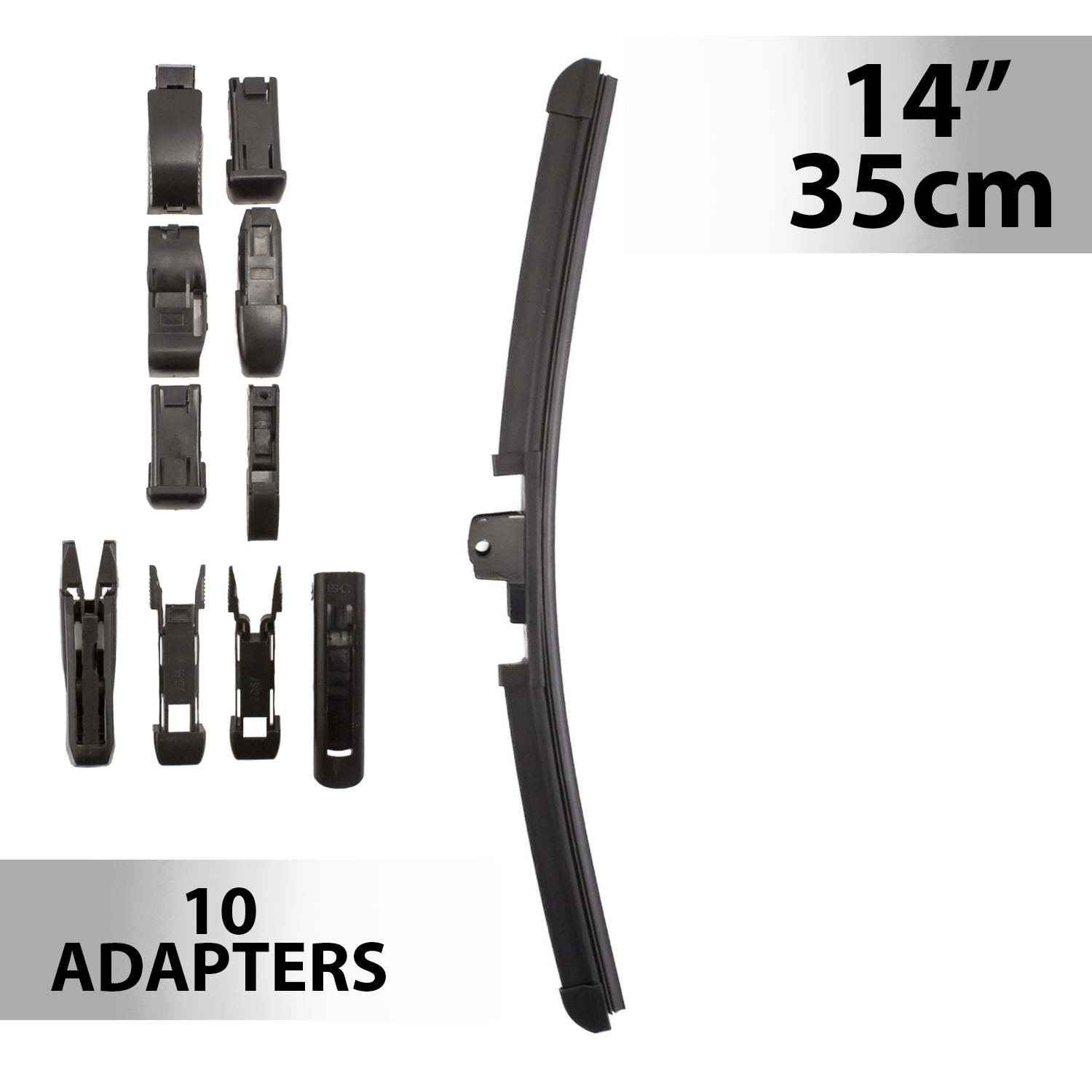carguard-stergator-profesional-pentru-parbriz-35cm10.jpg Stergator profesional de parbriz Carguard, 14" (35 cm), multiadaptor, profil de cauciuc, functionare silentioasa - imagine 1