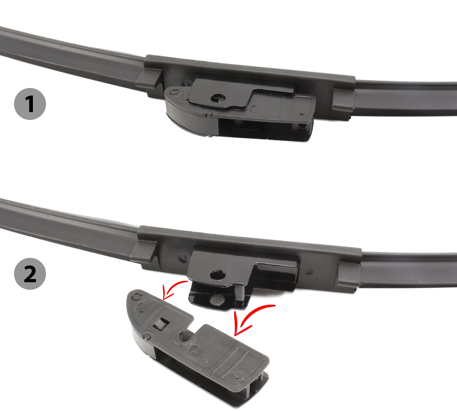 Stergator profesional de parbriz Carguard, 14" (35 cm), multiadaptor, profil de cauciuc, functionare silentioasa