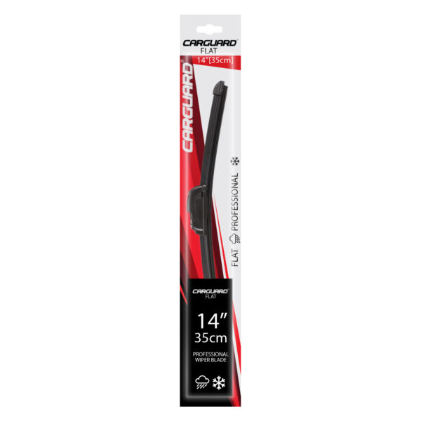 Stergator universal de parbriz Carguard, 14" 35 cm, model FLAT - imagine 2