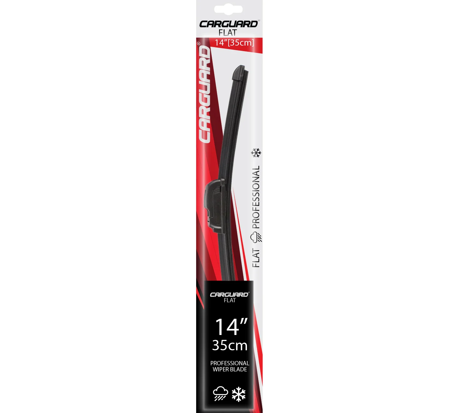 Stergator universal de parbriz Carguard, 14" 35 cm, model FLAT