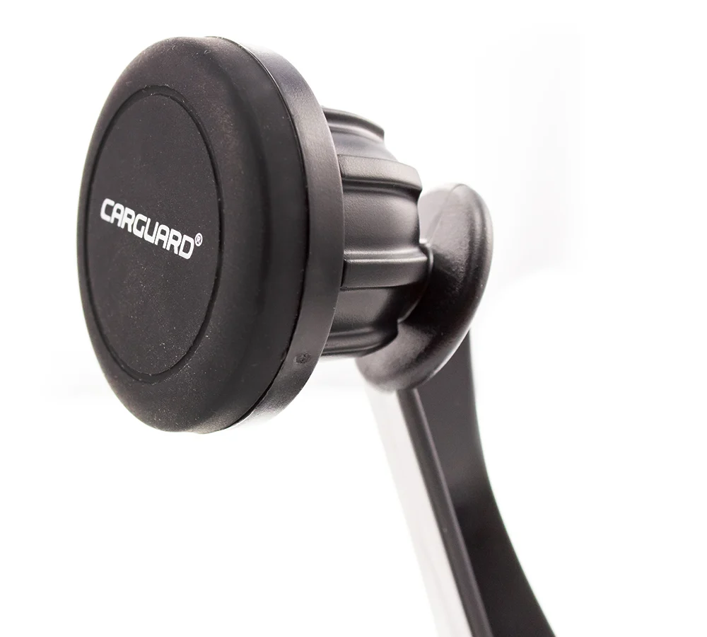 Suport magnetic telefon Carguard, ventuza nano silicon, brat 16 cm, rotativ 360°