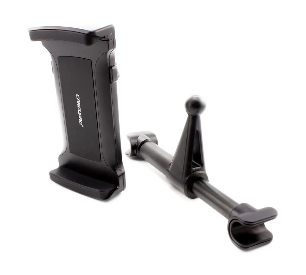 Suport universal pentru tableta Carguard, fixare pe tetiera, reglabil 360°, 14.5-25.5 cm