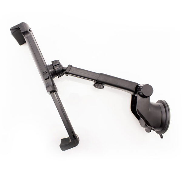 Suport universal pentru tableta Carguard, fixare pe parbriz, reglabil 360°, brat telescopic - imagine 5