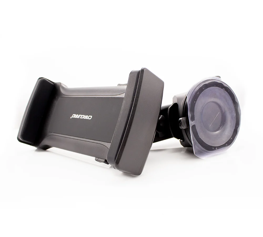 Suport universal pentru tableta Carguard, fixare pe parbriz, reglabil 360°, brat telescopic