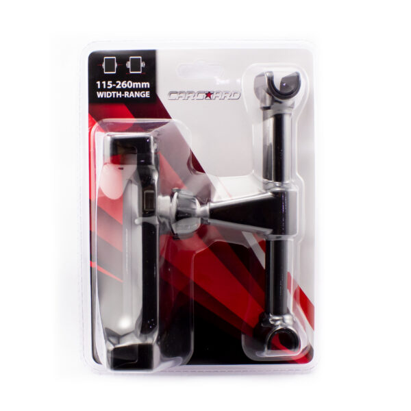 Suport universal pentru tableta Carguard, fixare pe tetiera, reglabil 360°, 14.5-25.5 cm - imagine 2