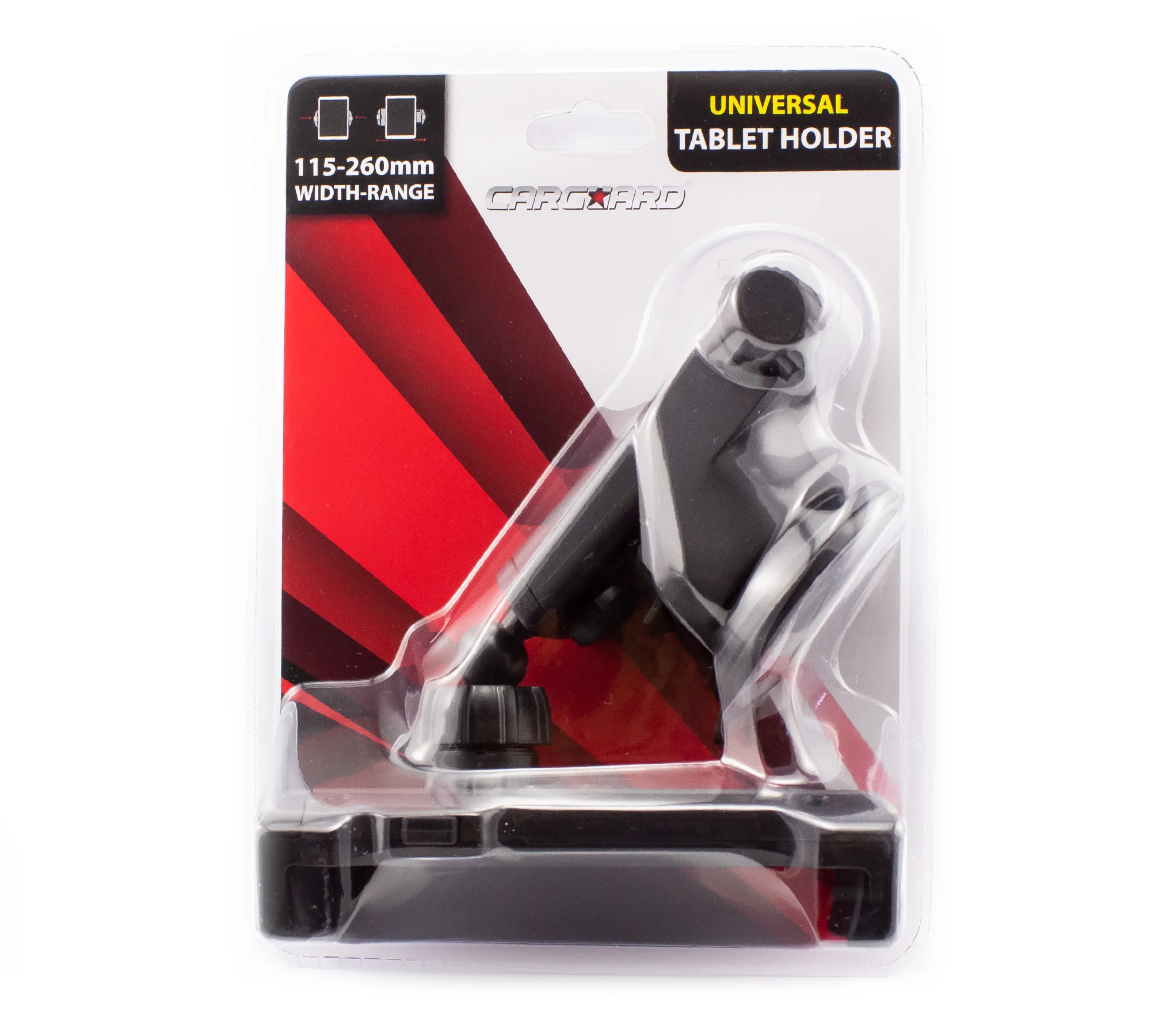 Suport universal pentru tableta Carguard, fixare pe parbriz, reglabil 360°, brat telescopic