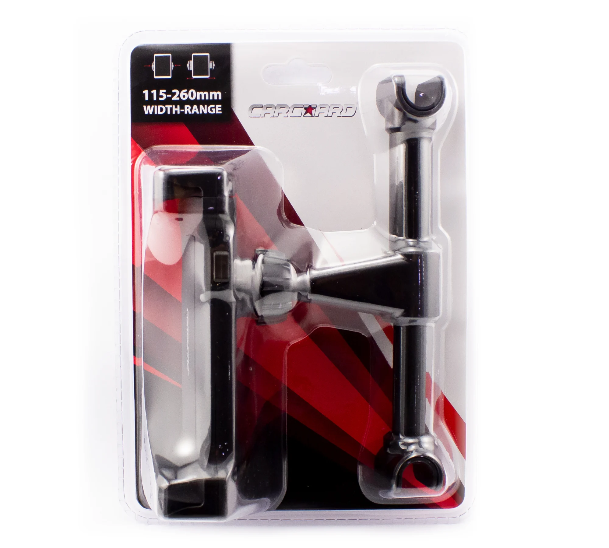 Suport universal pentru tableta Carguard, fixare pe tetiera, reglabil 360°, 14.5-25.5 cm