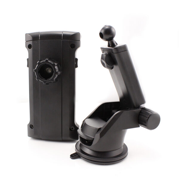 Suport universal pentru tableta Carguard, fixare pe parbriz, reglabil 360°, brat telescopic - imagine 6