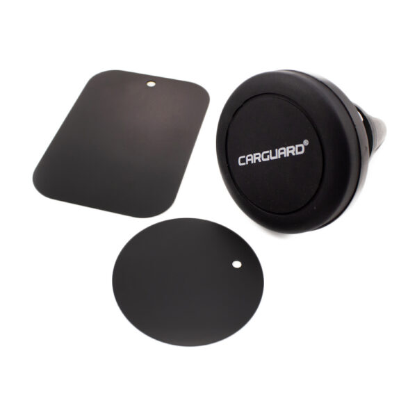 Suport magnetic telefon Carguard, fixare grila ventilatie, rotativ 360° - imagine 3