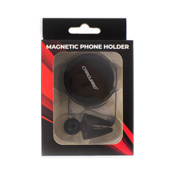 Suport magnetic telefon Carguard, fixare grila ventilatie, rotativ 360° - imagine 2