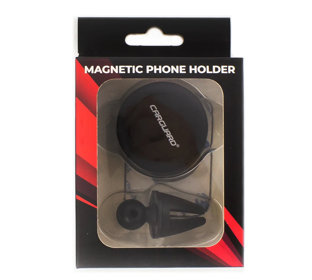 Suport magnetic telefon Carguard, fixare grila ventilatie, rotativ 360° 1 Suport magnetic telefon Carguard, fixare grila ventilatie, rotativ 360°