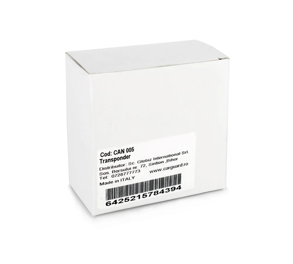 Transponder Carguard, blocare motor, anti-atac, anti-jaf