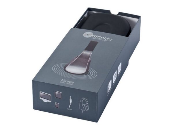 Casti audio Over the Ear cu fir Mirage Ifidelity, negru - imagine 7