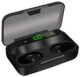 Casti Wireless In-ear Izoxis cu Ecran LCD si Powerbank, negre - imagine 8