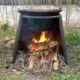 Suport/focar pentru ceaun de 14/16/22 L, 43 cm, Perfect Home - imagine 4