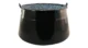Ceaun emailat cu maner, fund plat, 10 L, Perfect Home - imagine 4
