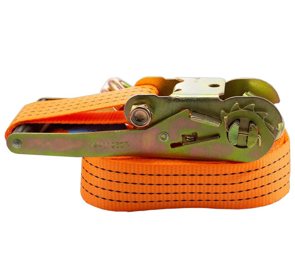 Chinga de fixare cu clichet Carguard, 10 m x 50 mm, 5 t