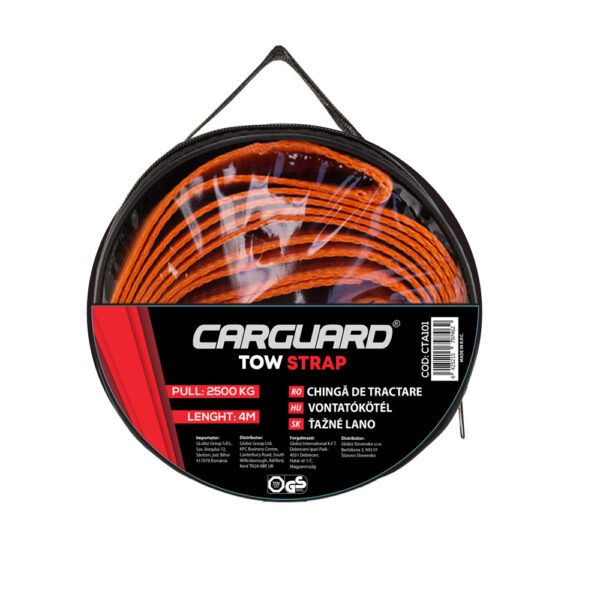 Chinga de tractare Carguard, 4 m, 2500 kg - imagine 2