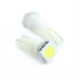 Set 2 LED-uri de bord T5, 12V, 0.25W, SMD - imagine 2