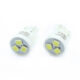 Set LED interior auto CLD004, 12V, 0.3W, T10, SMD, 2 bucati
