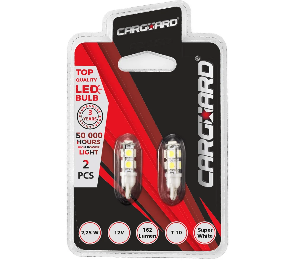 LED pentru iluminat interior/portbagaj Carguard CLD007, 162 lumeni, 12V, set 2 buc