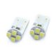 LED pentru interior/portbagaj Carguard CLD009, 28 lumeni, T10, 12V, set 2 buc