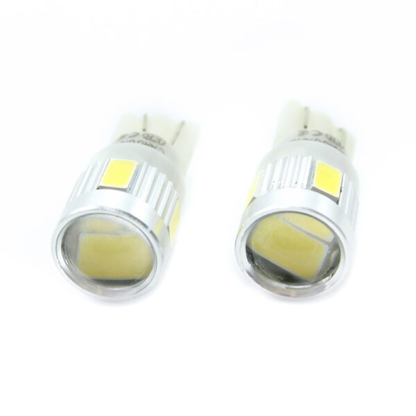 LED pentru iluminat interior/portbagaj Carguard CLD013, 180 lumeni, T10, 12V, set 2 buc - imagine 1