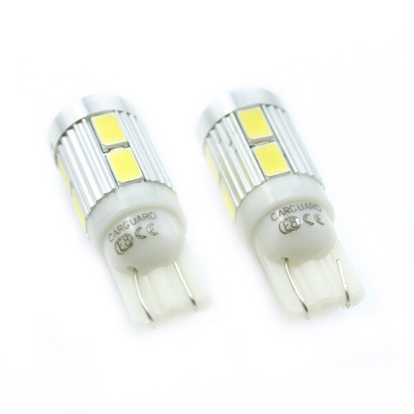 LED pentru iluminat interior/portbagaj Carguard CLD014, 300 lumeni, T10, 12V, set 2 buc - imagine 2