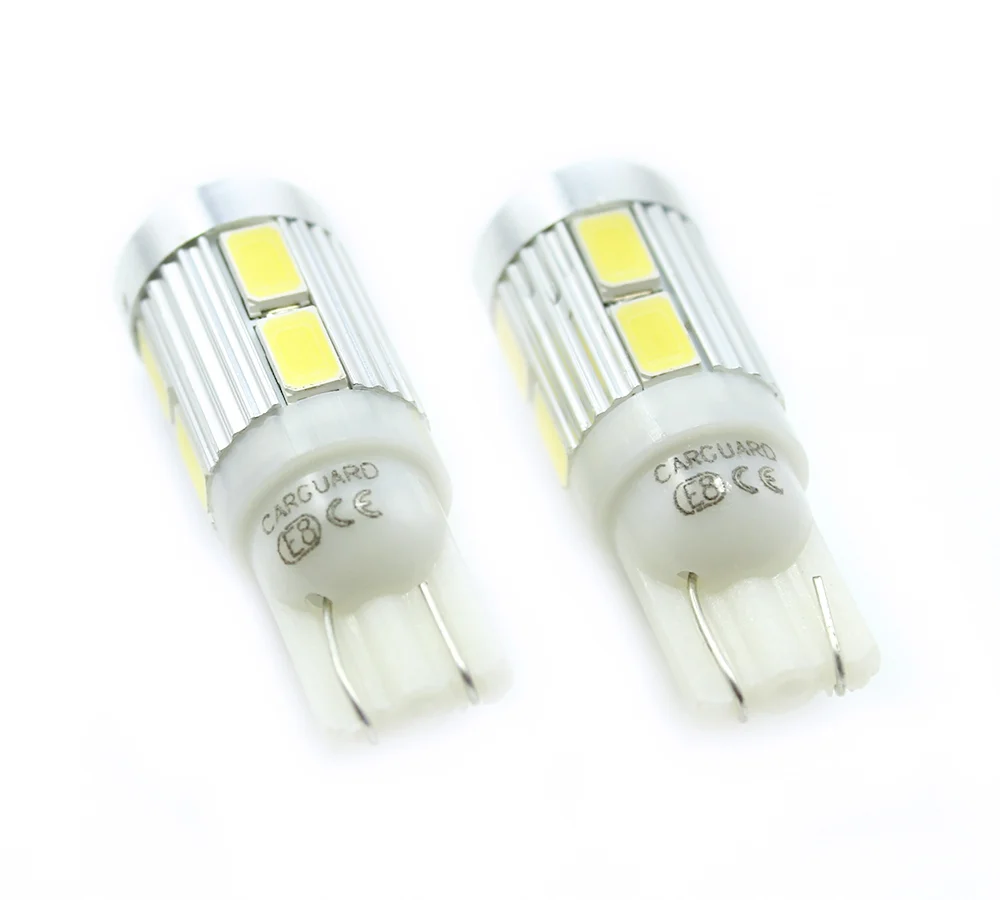 LED pentru iluminat interior/portbagaj Carguard CLD014, 300 lumeni, T10, 12V, set 2 buc