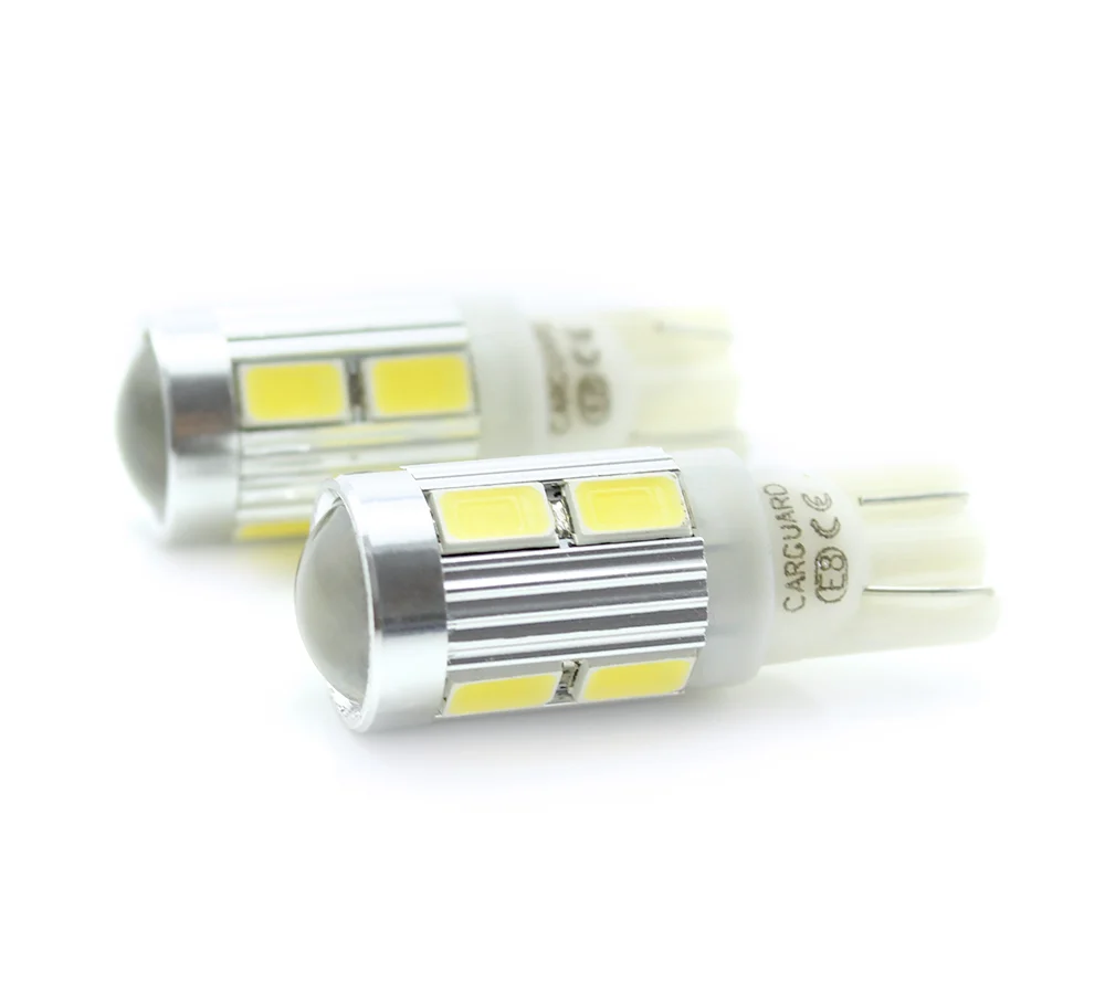 LED pentru iluminat interior/portbagaj Carguard CLD014, 300 lumeni, T10, 12V, set 2 buc