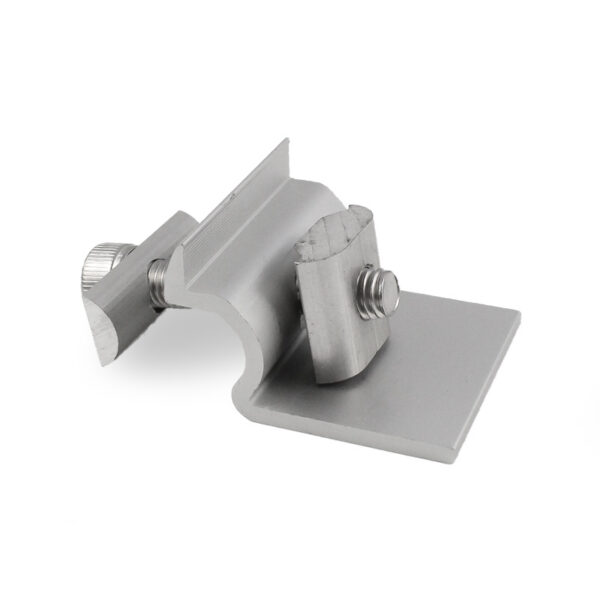 Clema capat "Y" pentru montaj panou fotovoltaic, aluminiu 6005-T5 - imagine 3