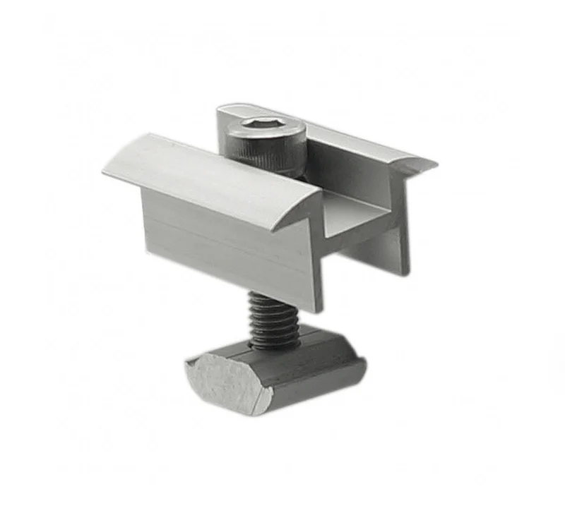 Clema dubla "Y" pentru montaj panou fotovoltaic, aluminiu 6005-T5, 40x35 mm 1 Clema dubla "Y" pentru montaj panou fotovoltaic, aluminiu 6005-T5, 40x35 mm
