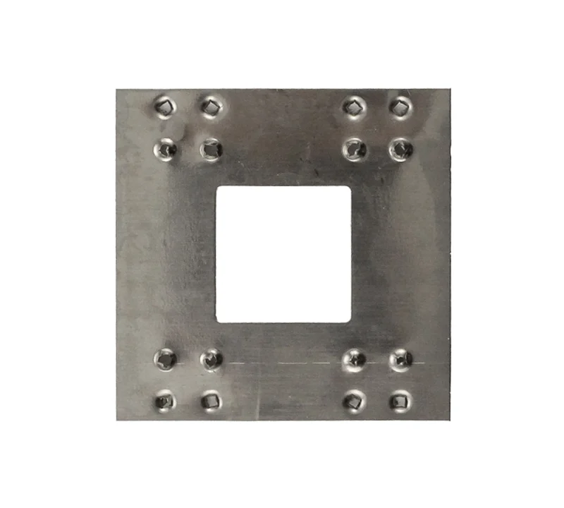Clema pentru impamantare, 40x40 mm, Metal