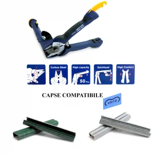 Cleste de legat gardul, cu capse, sarma si magazie, VR22, Rapid 5 Cleste de legat gardul, cu capse, sarma si magazie, VR22, Rapid