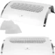 Colector, aspirator praf unghii Beautylushh profesional cu 3 ventilatoare, 40W, Alb - imagine 8