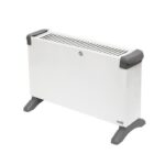 Convector electric Home Comfort Plus, 2000 W, 3 trepte de putere, termostat, alb