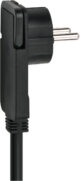 Cordon Prelungitor Brennenstuhl cu cap plat, 2m - Negru - imagine 3