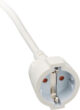 Cordon Prelungitor Brennenstuhl cu cap plat, 2m - Alb - imagine 2