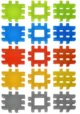 Cuburi Colorate de Constructie Adusie, tridimensionale, 90 de Piese - imagine 10