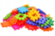 Cuburi Colorate de Constructie Adusie, tridimensionale, 90 de Piese - imagine 3