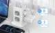 Prelungitor tip Turn Tessan TPS03-DE-C, 8 prize, 3 USB, 1 USB-C, 3A, cablu 2m - imagine 6