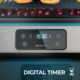 Deshidrator cu 5 tavi Cecotec VitaDry Pro, inaltime reglabila, ecran digital, Timer, 35-70  C - imagine 6
